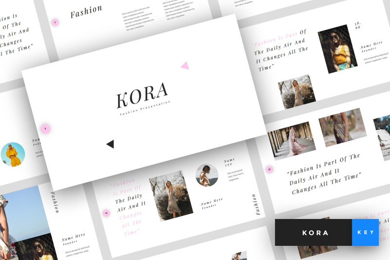 kora-fashion-keynote-template