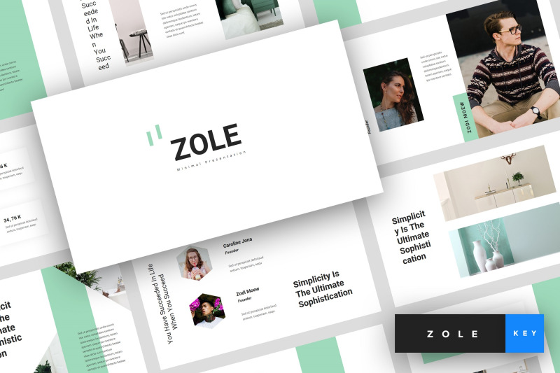 zole-minimal-keynote-template