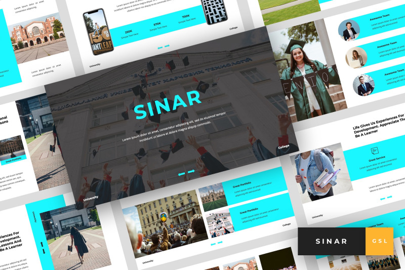 sinar-university-google-slides-template