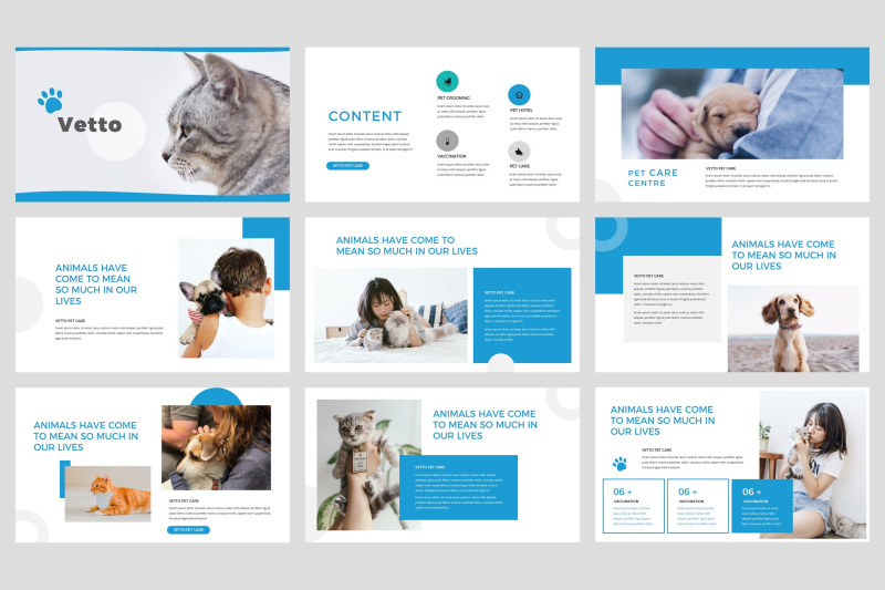 vetto-pet-care-keynote-template