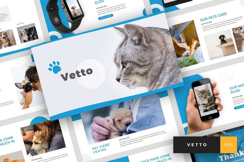 vetto-pet-care-google-slides-template