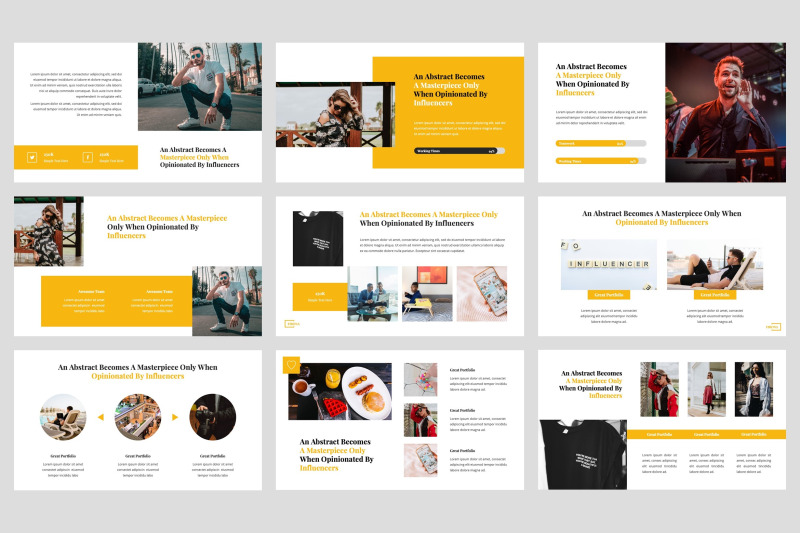 firona-influencer-keynote-template