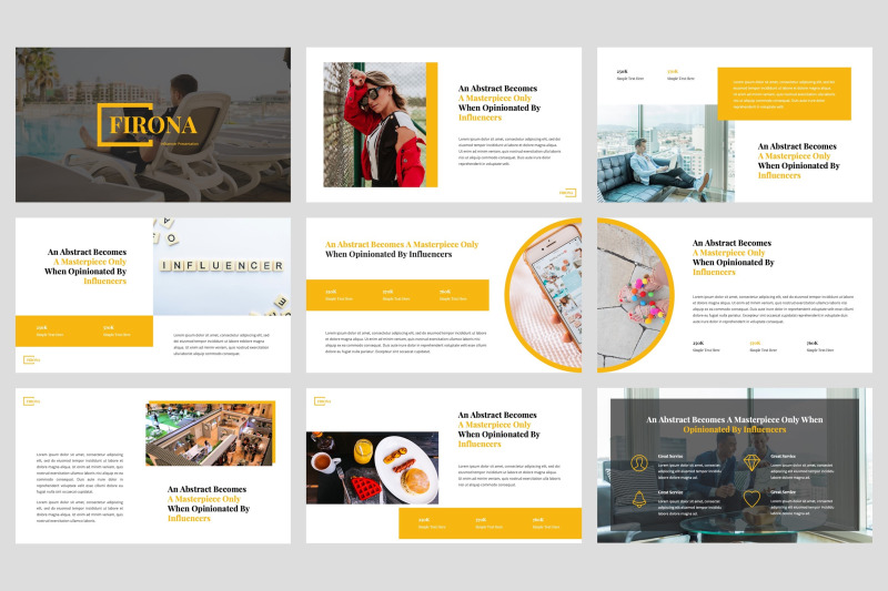 firona-influencer-keynote-template