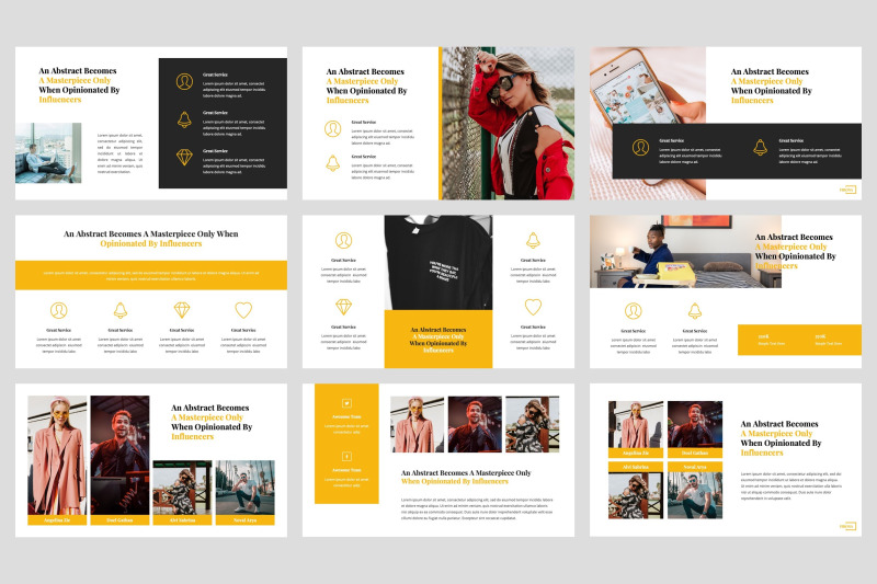 firona-influencer-keynote-template