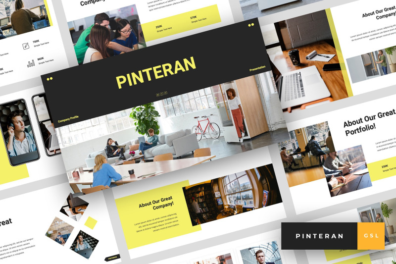 pinteran-company-profile-google-slides-template