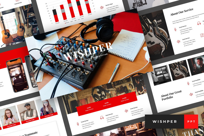 whisper-recording-studio-powerpoint-template