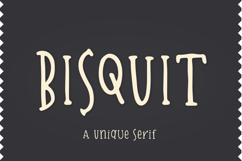 bisquit-a-quirky-serif