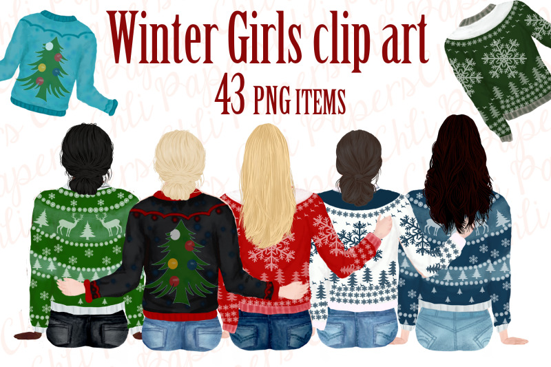 girl-best-friend-clipart-winter-clipart-christmas-clipart