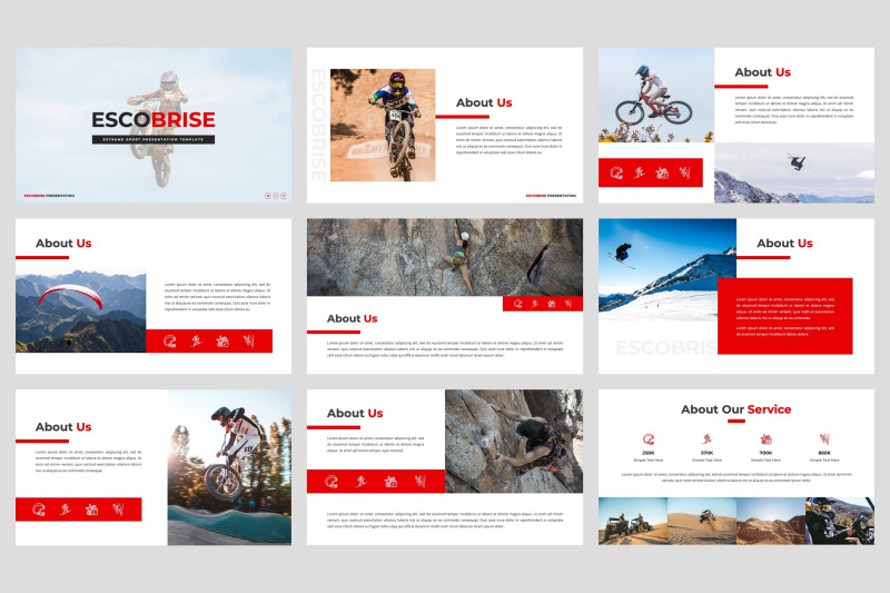 escobrise-extreme-sport-keynote-template