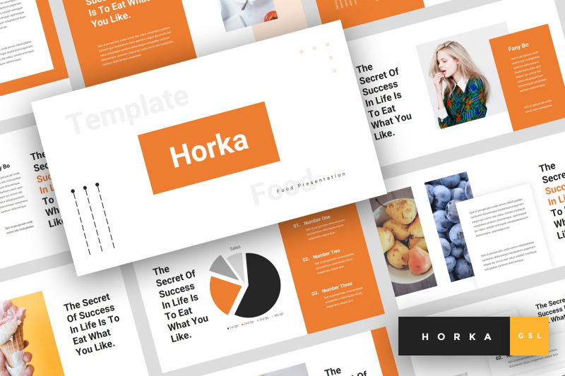 horka-food-google-slides-template