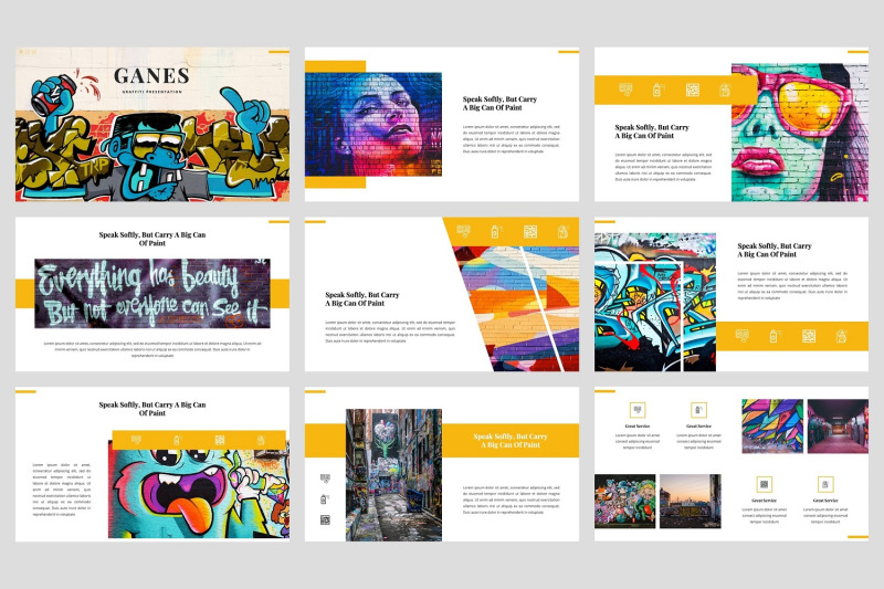 ganes-graffiti-powerpoint-template