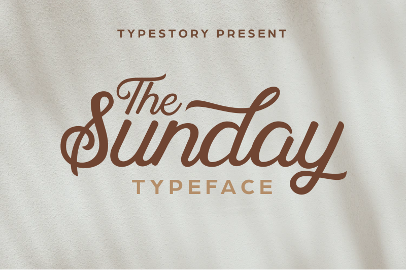 sunday-story-typeface