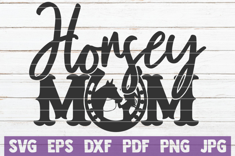 horsey-mom-svg-cut-file