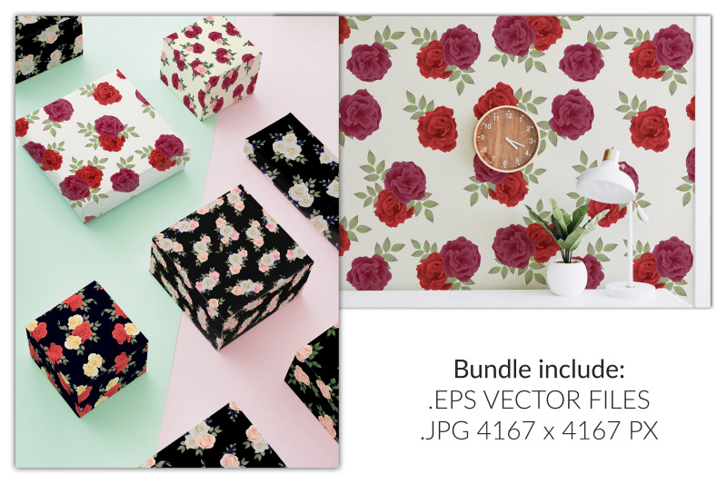 rose-floral-seamless-pattern-bundle