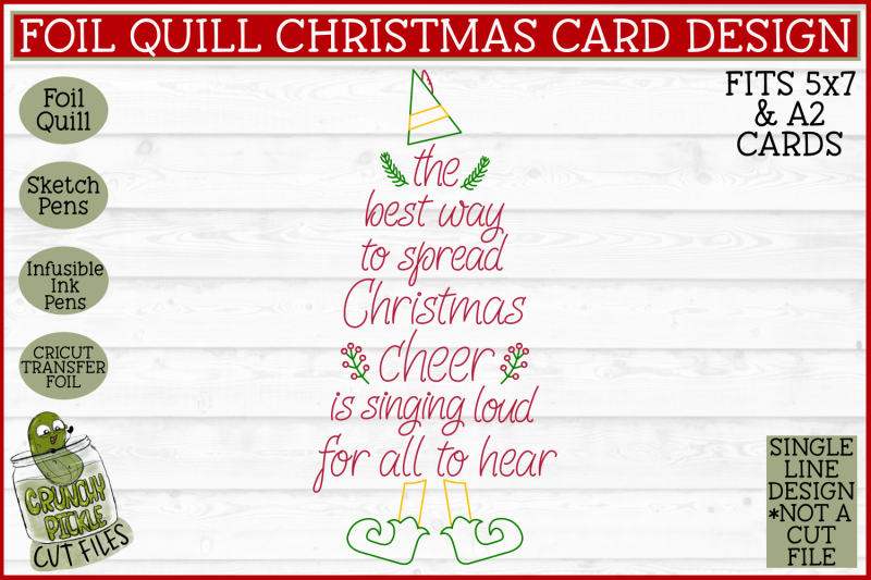 foil-quill-christmas-card-christmas-cheer-single-line-svg