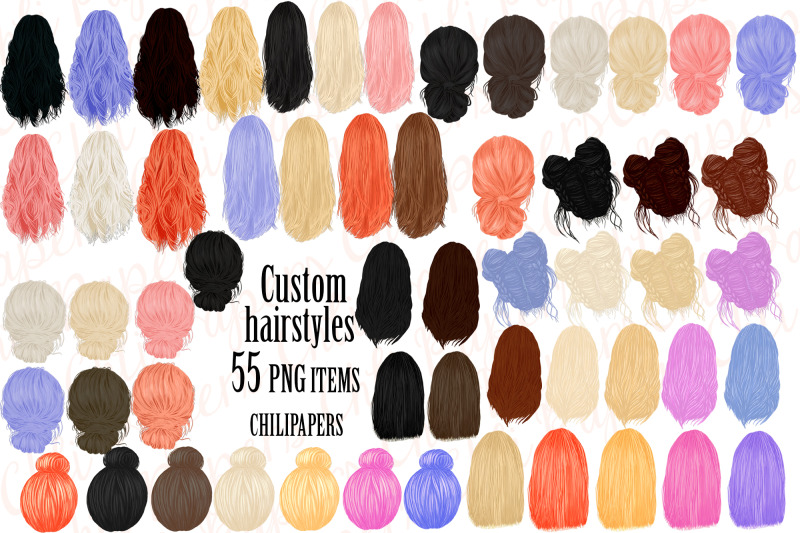 custom-hairstyles-clipart-hair-clipart-womans-hair-clipart