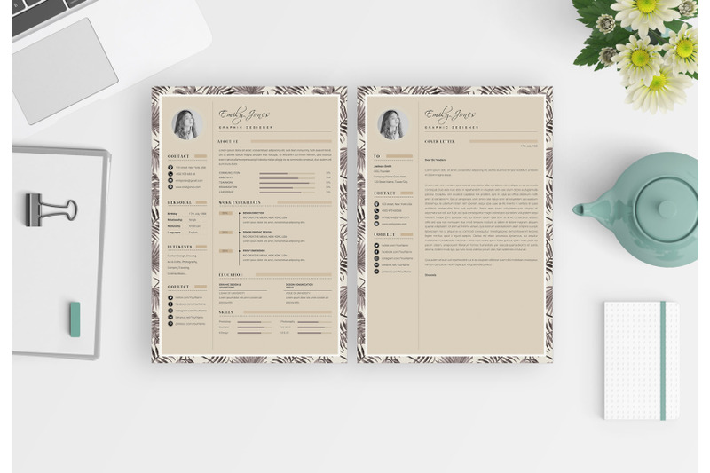 resume-amp-coverletter-template