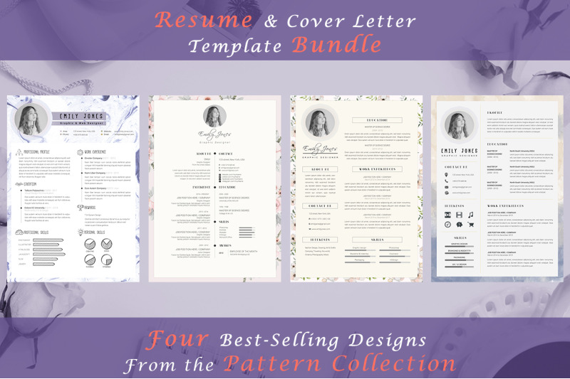 resume-pattern-bundle-4-resume-amp-coverletter-template