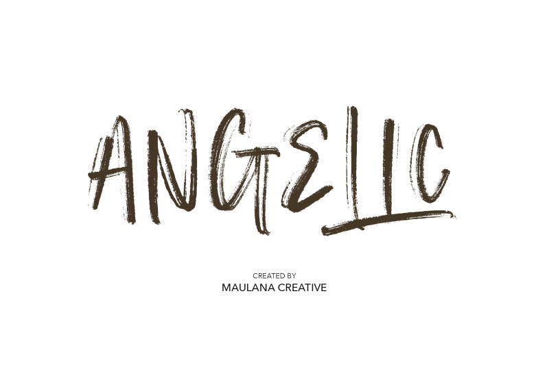 angelic-svg-brush-font