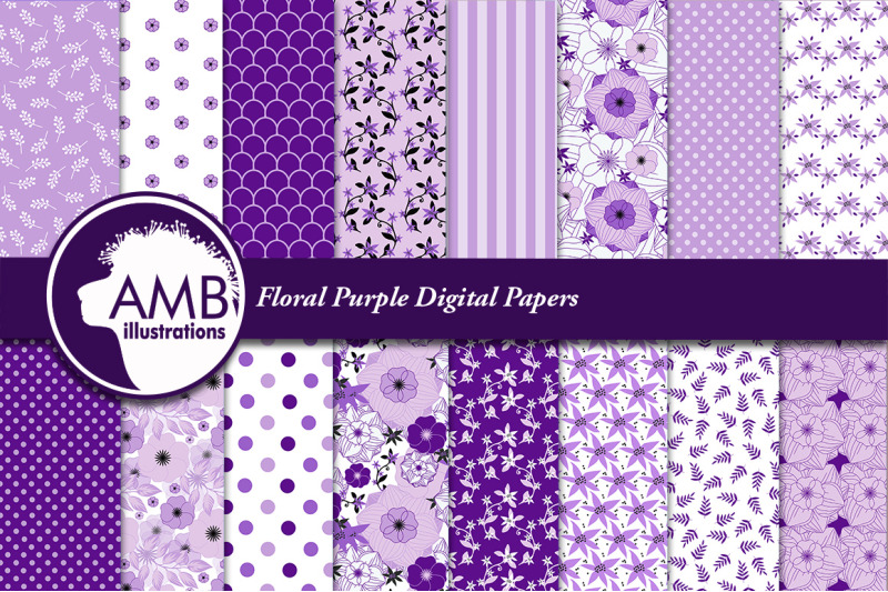 floral-purple-digital-papers-amb-1914