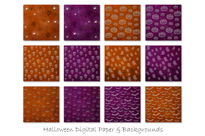 halloween-digital-paper-halloween-background-patterns