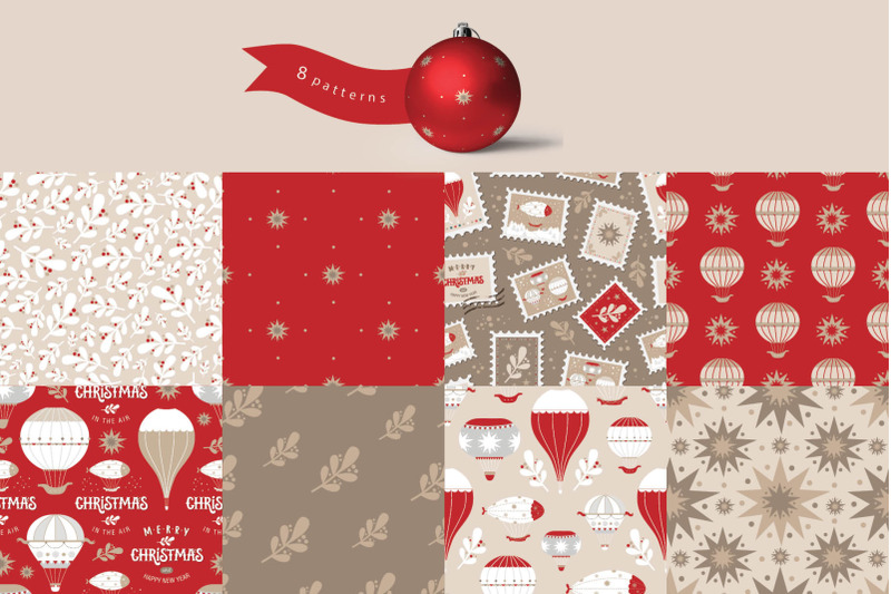 christmas-patterns-collection
