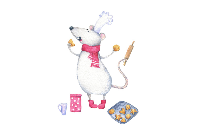 new-year-christmas-mouse-with-cookies