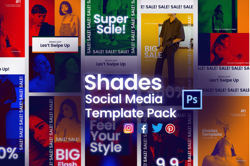 shades-social-media-template