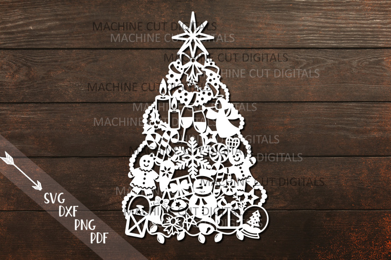 assorted-christmas-tree-decoration-svg-laser-cut-papercut-template
