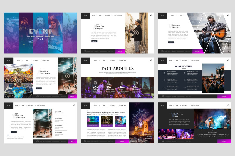 event-music-powerpoint-template