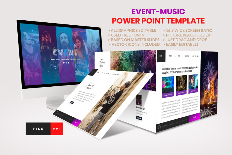 event-music-powerpoint-template