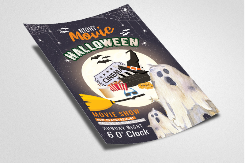 halloween-movie-night-flyer-template