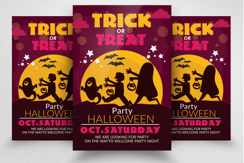 halloween-trick-or-treat-night-flyer