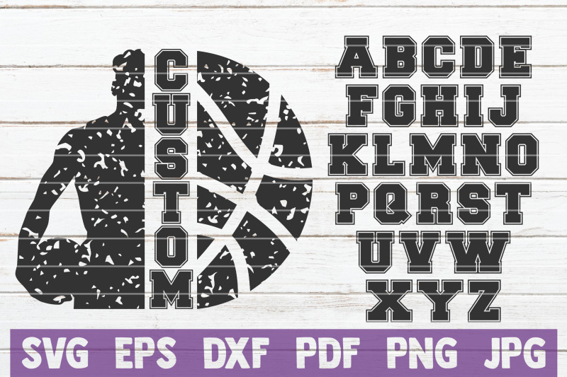 basketball-custom-frame-svg-cut-file