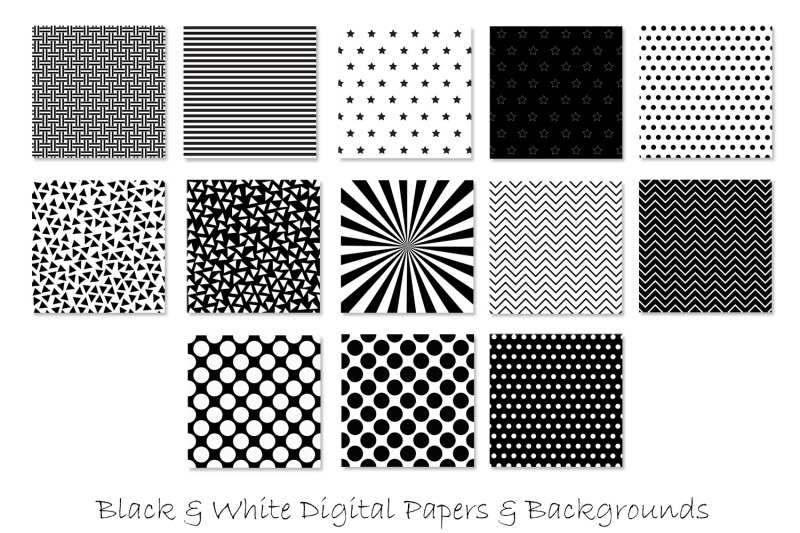 black-and-white-pattern-designs-black-digital-papers