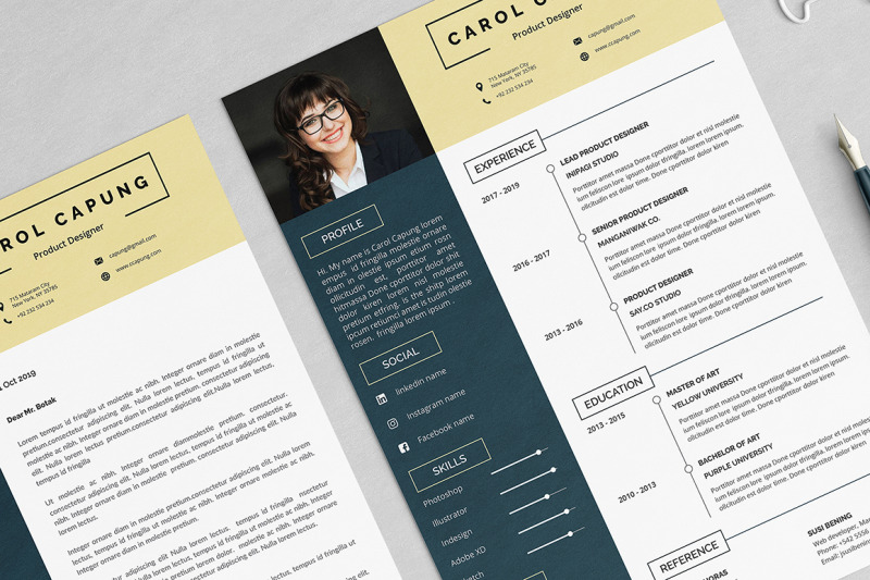 carol-resume-template