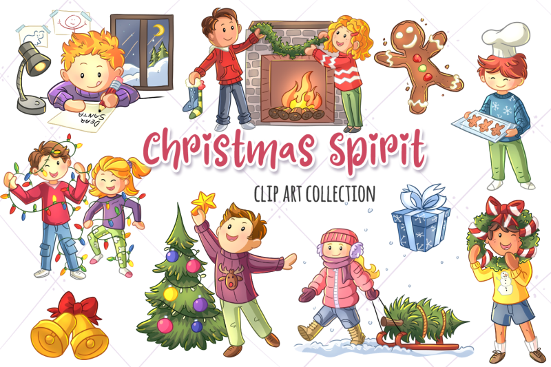 christmas-spirit-clip-art-collection