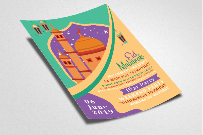 eid-al-fitr-ramadan-kareem-flyer-design