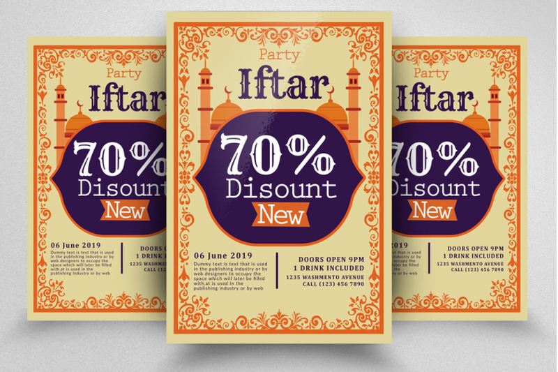 restaurant-iftar-discount-offer-flyer