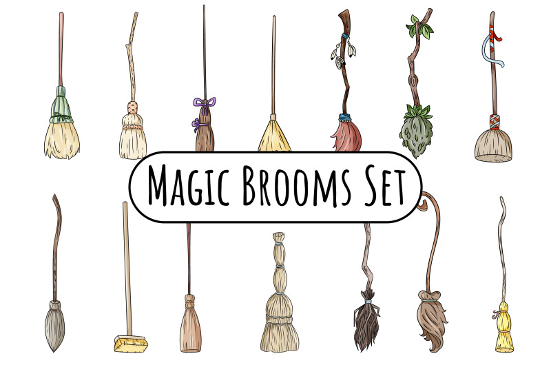 magic-brooms-set