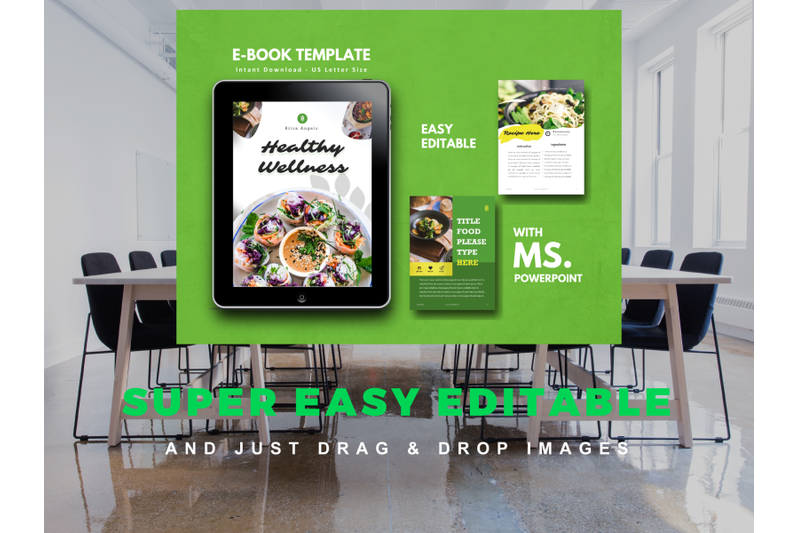 vegetarian-theme-cookbook-template