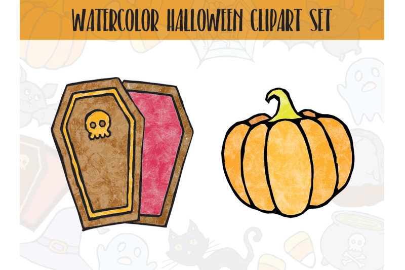 funny-watercolor-halloween-clipart