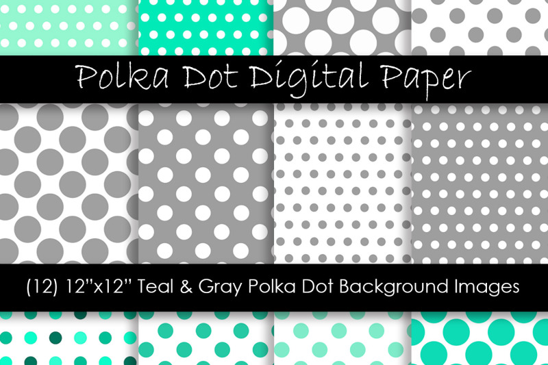 teal-amp-gray-polka-dot-patterns