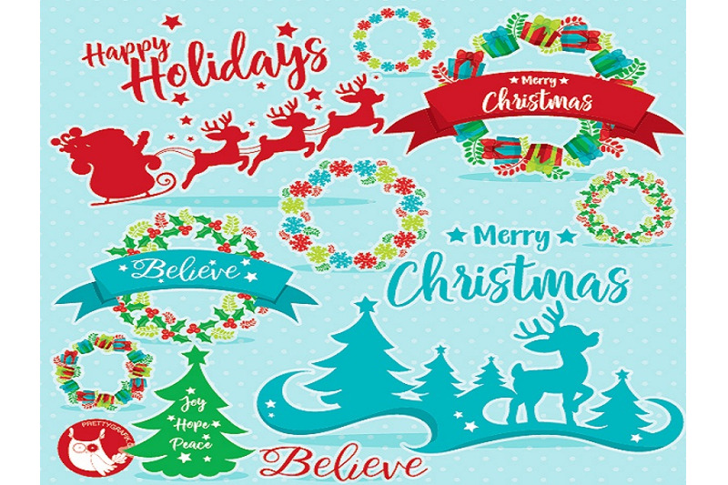 christmas-silhouette-clipart