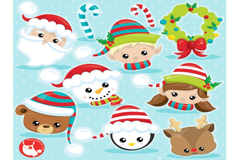 christmas-faces-cliparts