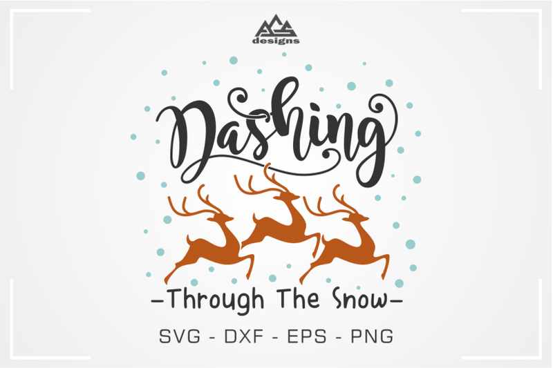 dashing-through-the-snow-reindeer-svg-design