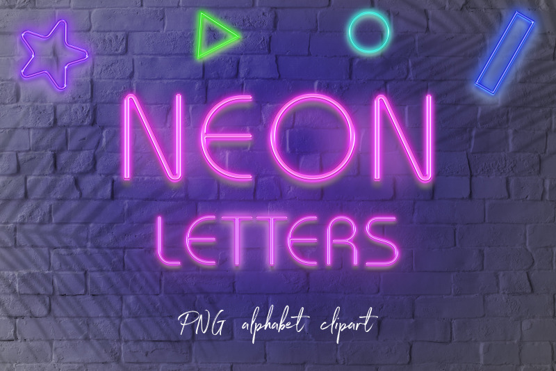 neon-letters-clipart