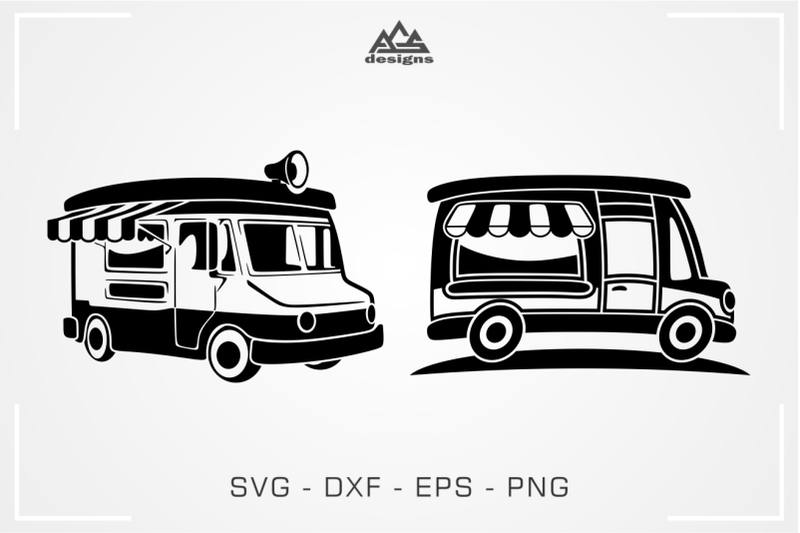 food-truck-van-trailer-svg-design