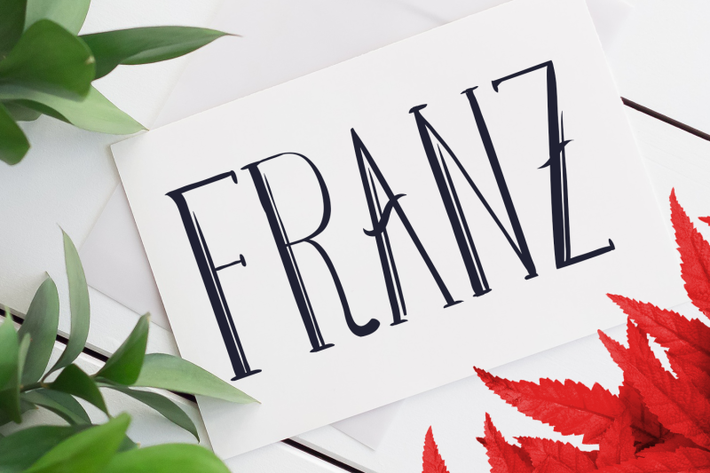 franz-a-tall-and-pointy-font