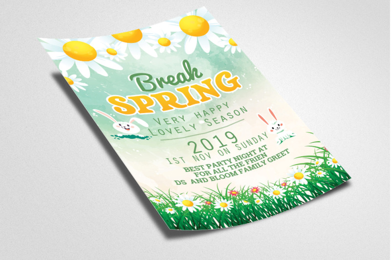 break-spring-festival-flyer-poster-template
